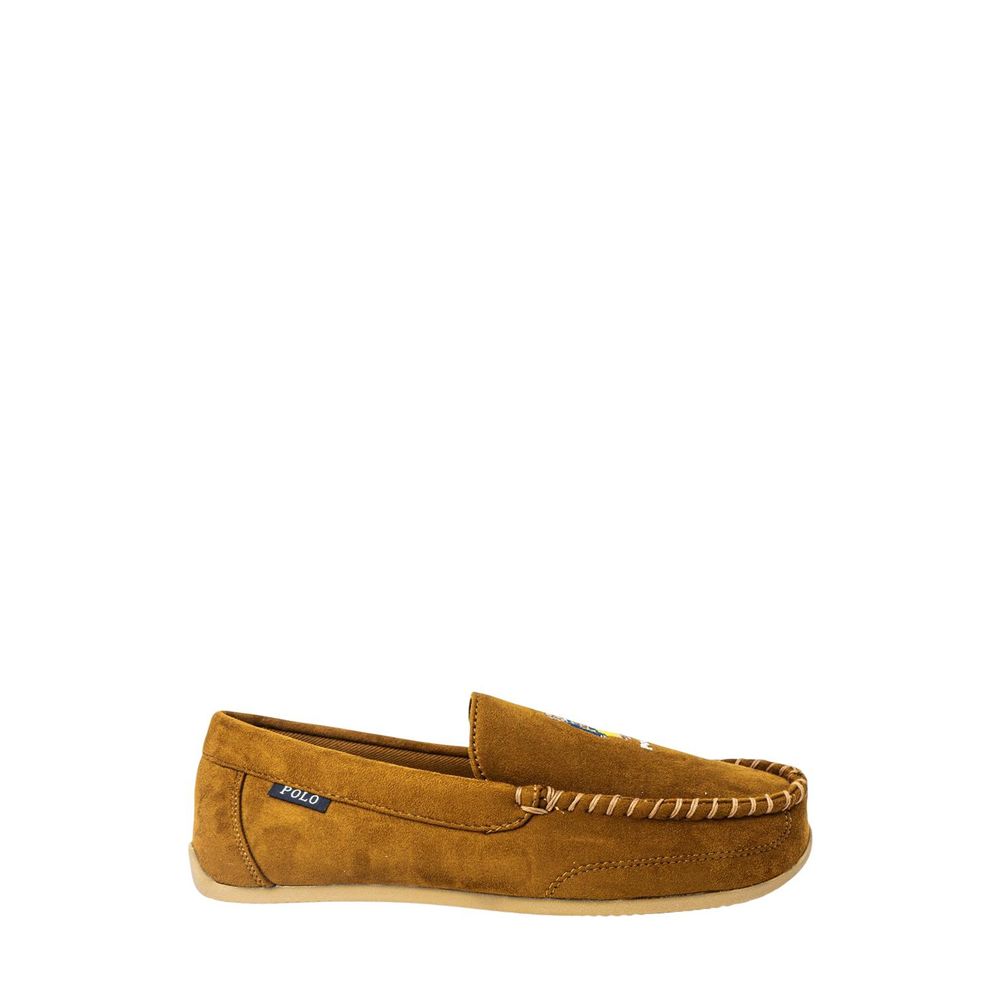 Ralph Lauren Beige Hausschuhe aus Kunstpelz