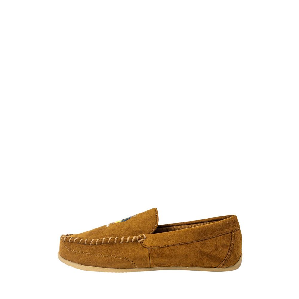 Ralph Lauren Beige Hausschuhe aus Kunstpelz