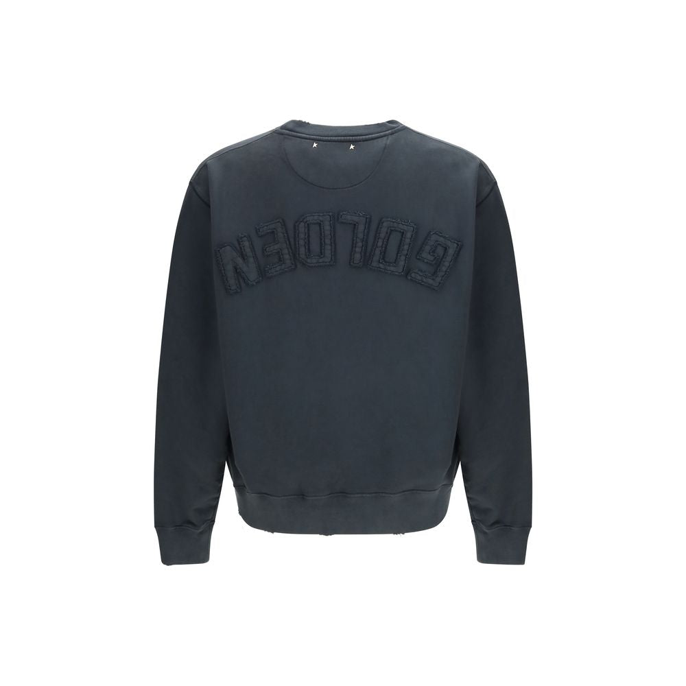 Golden Goose Schwarzer Baumwoll-Sweatshirt