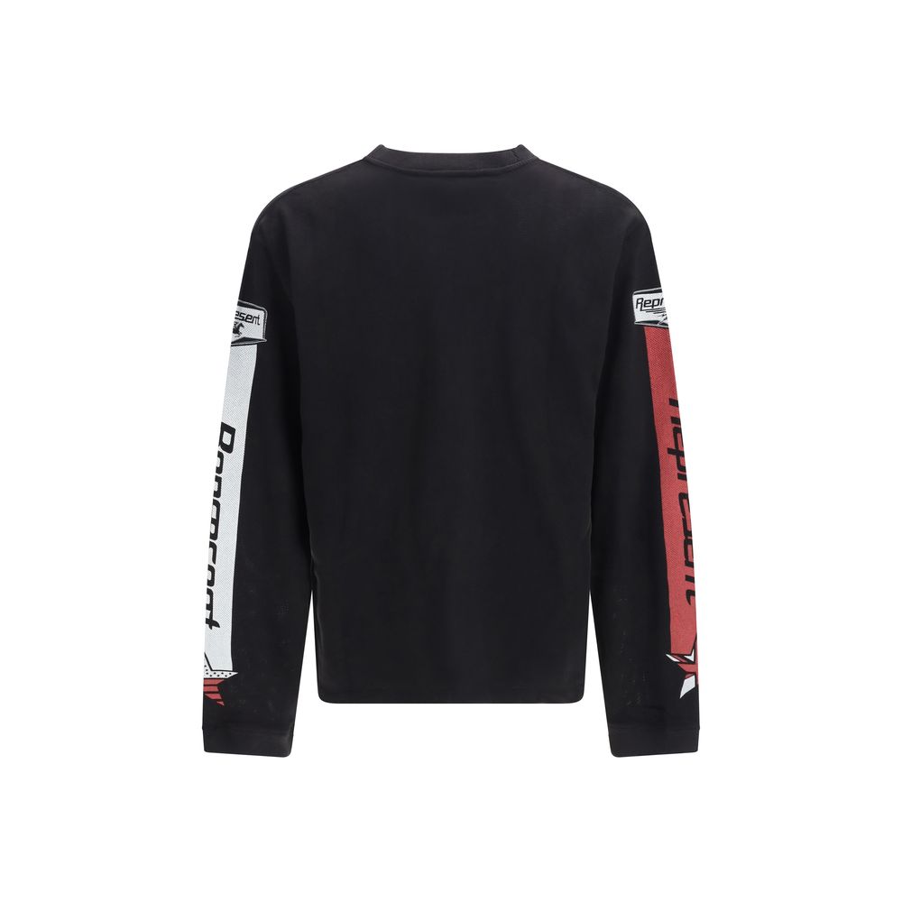 Represent Black Cotton Sportswear