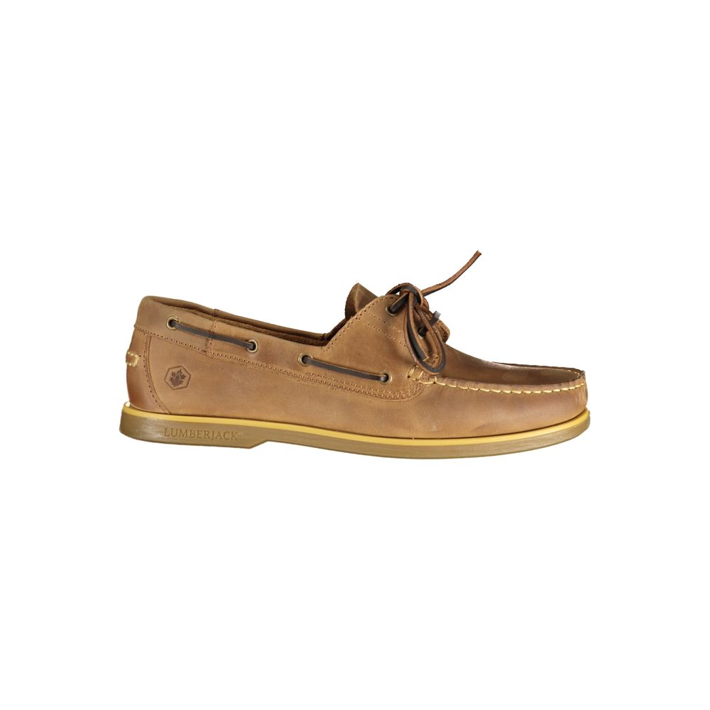 Lumberjack Klassischer Herrenschuh aus Marrone-Leder