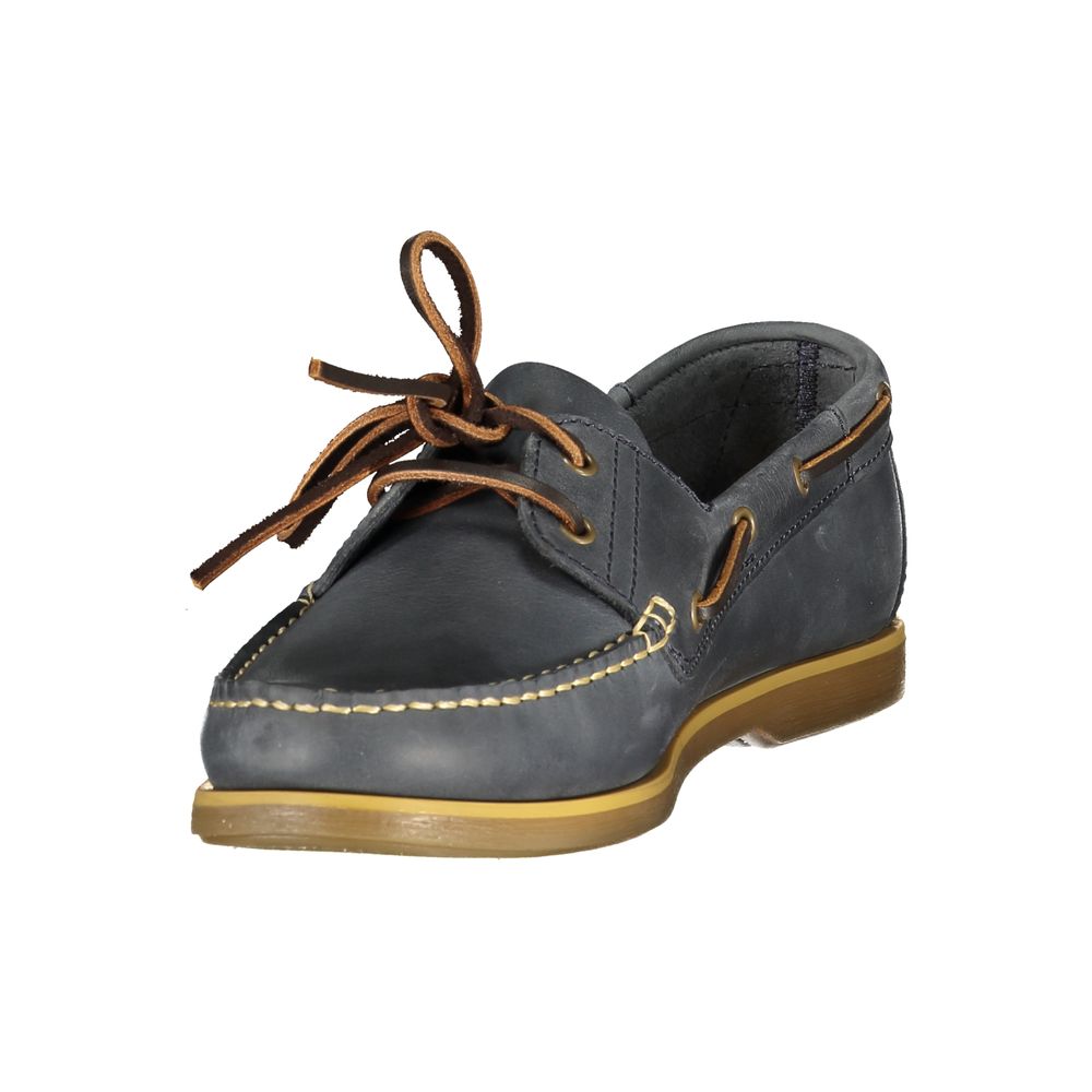 Lumberjack Klassischer Herrenschuh aus blauem Leder