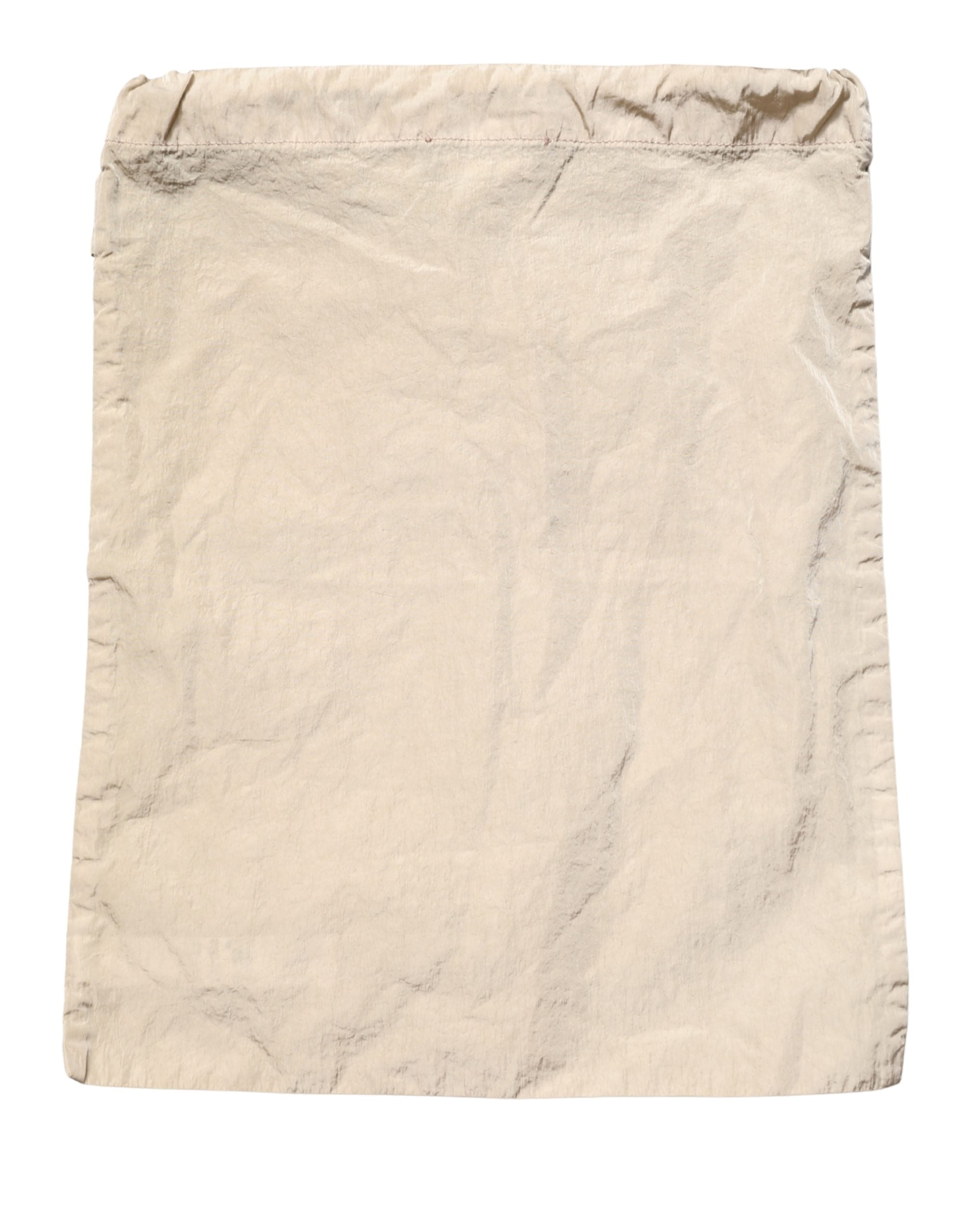 Dolce & Gabbana Braune Badeshorts aus Nylon mit Kordelzug
