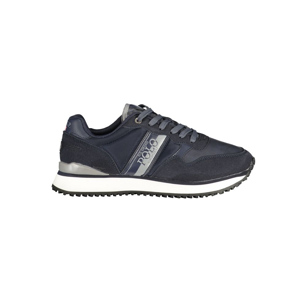 U.S. Grand Blauer Herren-Sneaker aus Polyurethan