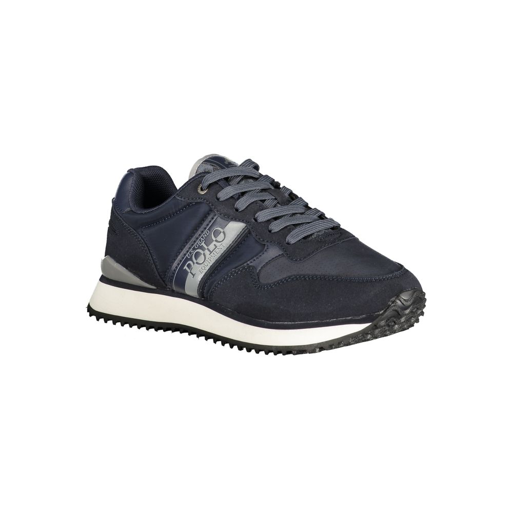 U.S. Grand Blauer Herren-Sneaker aus Polyurethan