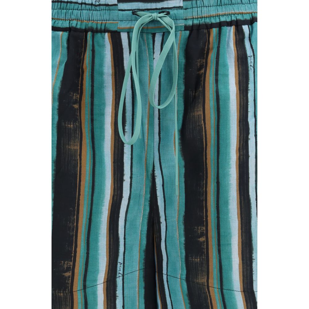 PINKO Zweifarbige Baumwoll-Bermudashorts