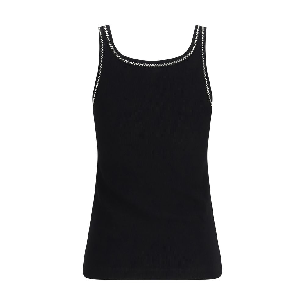 PINKO Schwarzes Baumwoll-T-Shirt
