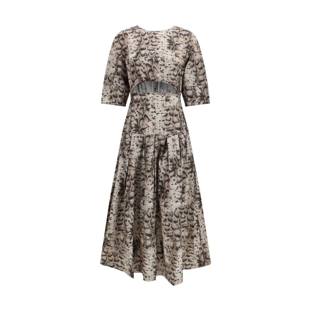PINKO Mehrfarbiges Baumwoll-Freizeitkleid