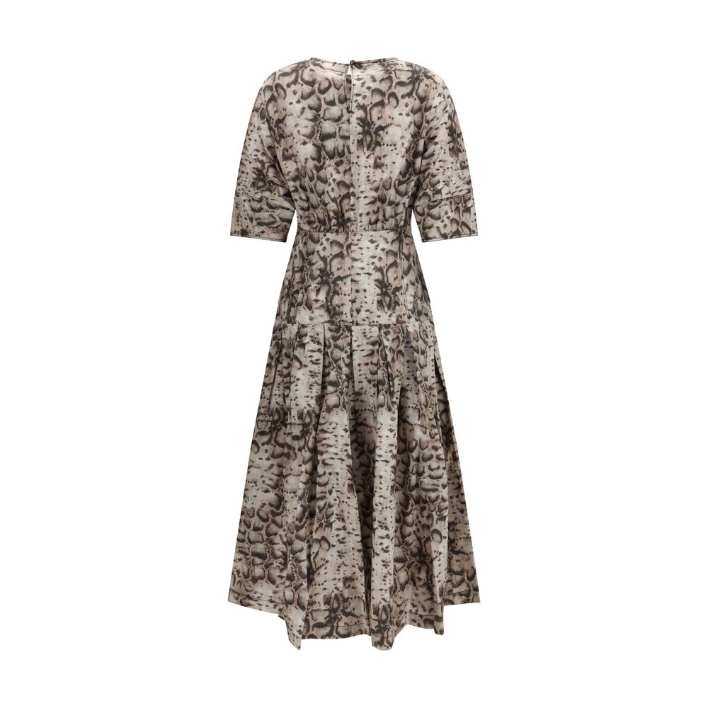 PINKO Mehrfarbiges Baumwoll-Freizeitkleid