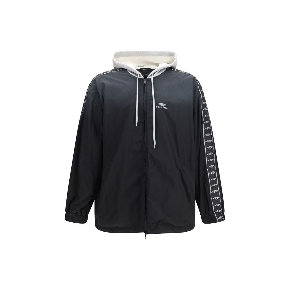 Balenciaga Schwarze Shell-Jacke aus Polyester