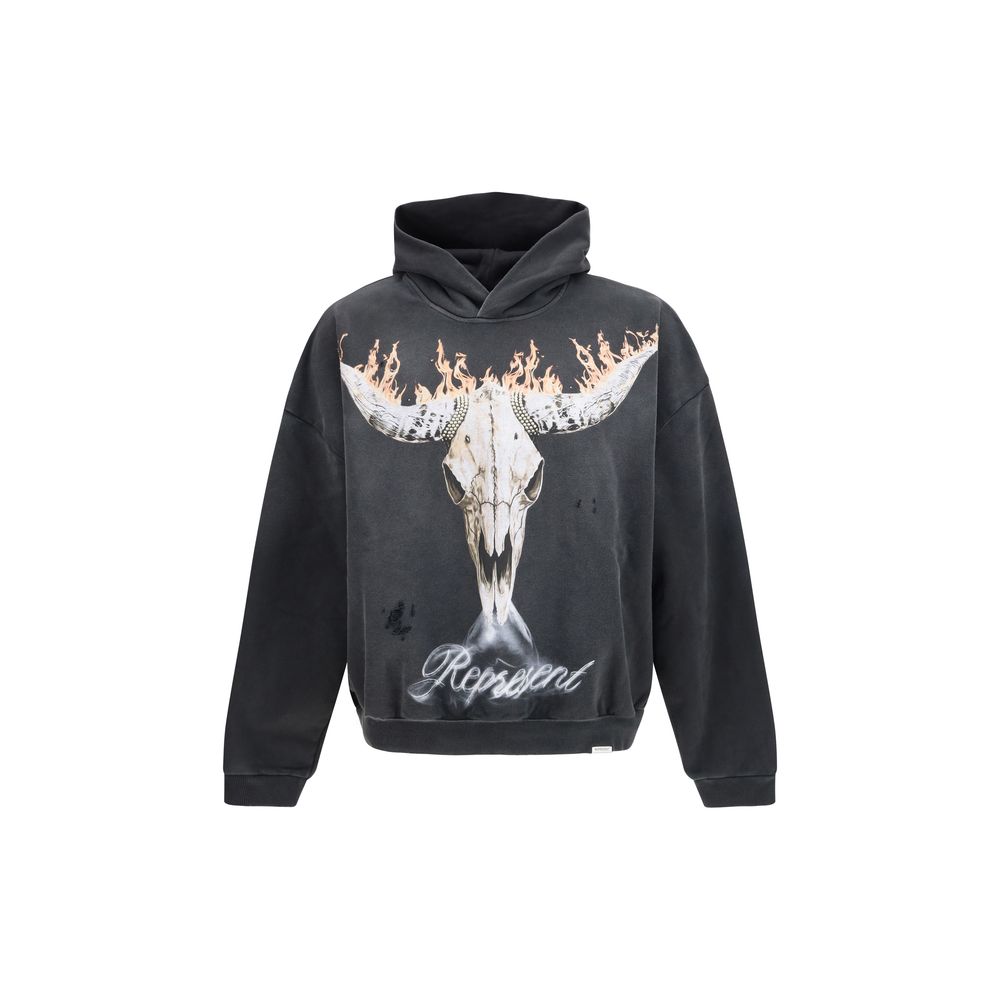 Represent Graues Baumwoll-Sweatshirt