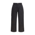 Represent Schwarze Baumwollhose im Casual-Look