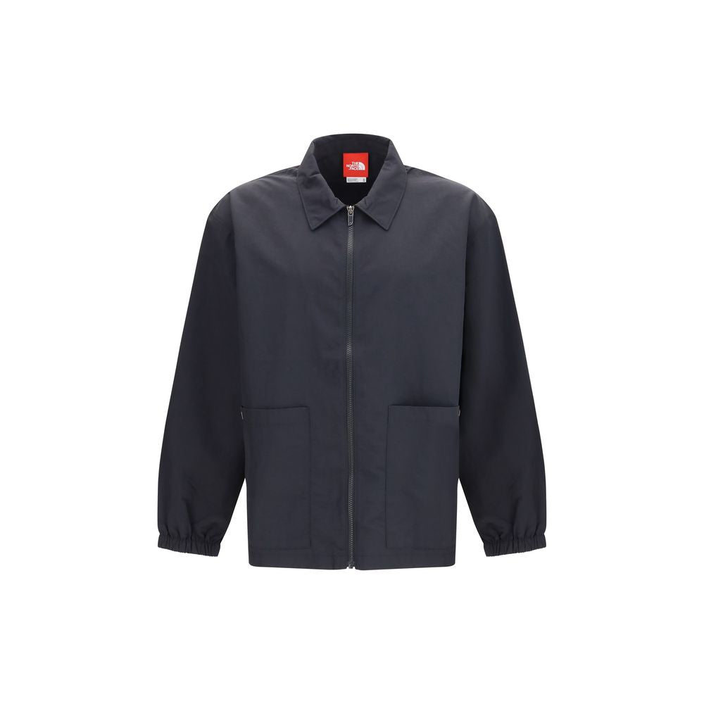 The North Face Schwarze Nylon-Shell-Jacke