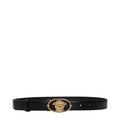 Versace Schwarzer Ledergürtel Regular