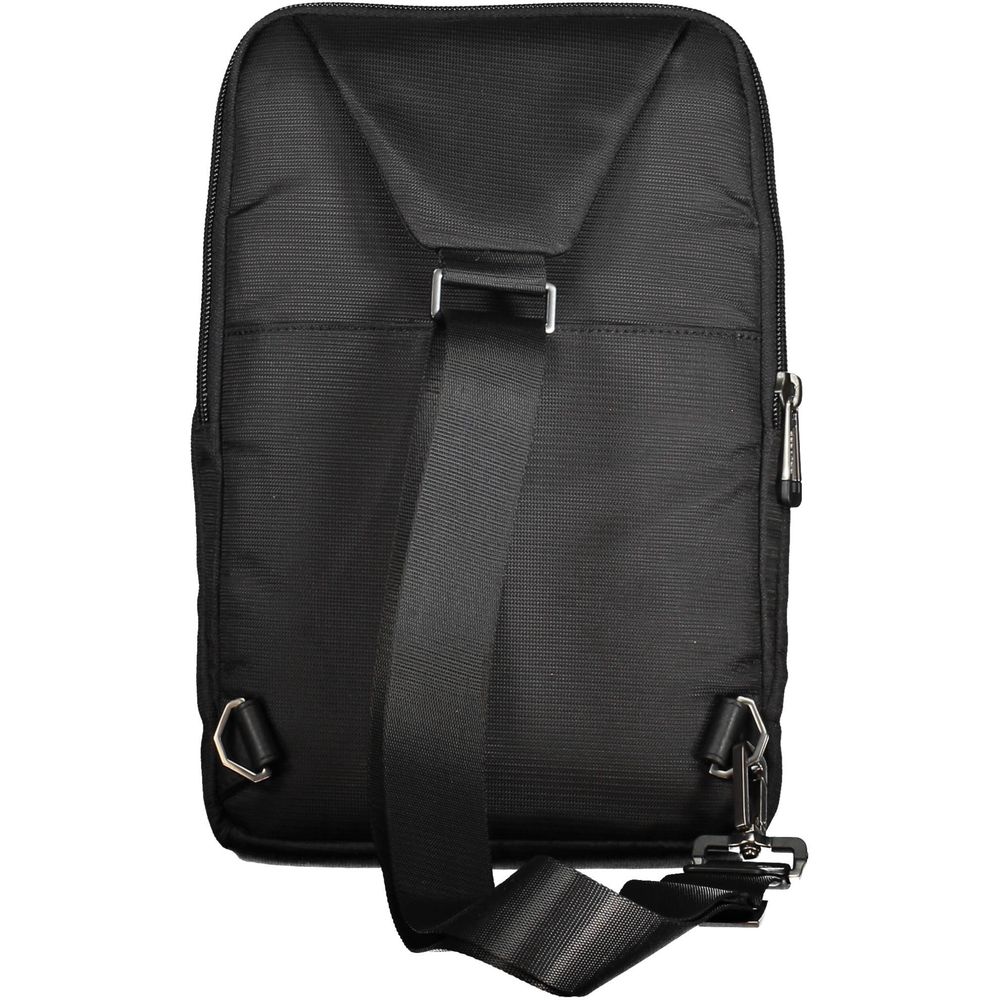 Piquadro Men's Black Econyl Shoulder Bag
