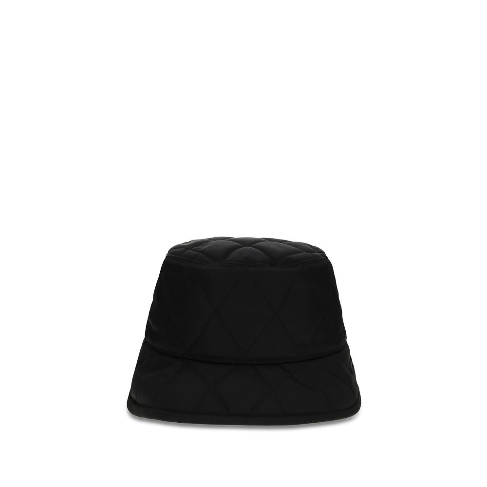 Burberry Schwarzer Eimerhut aus Polyamid