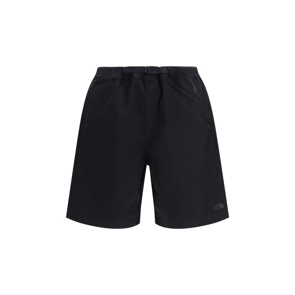 The North Face Schwarze Baumwoll-Bermudashorts