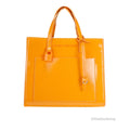 Marc Jacobs Mini Grind Bag in Burnished Patent Leather with Crossbody Strap