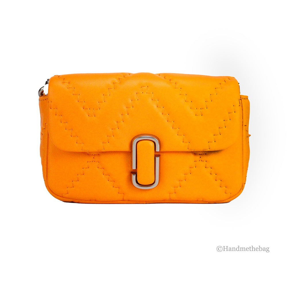Marc Jacobs The J Marc Mini Scorched Gesteppte Leder Umhängetasche