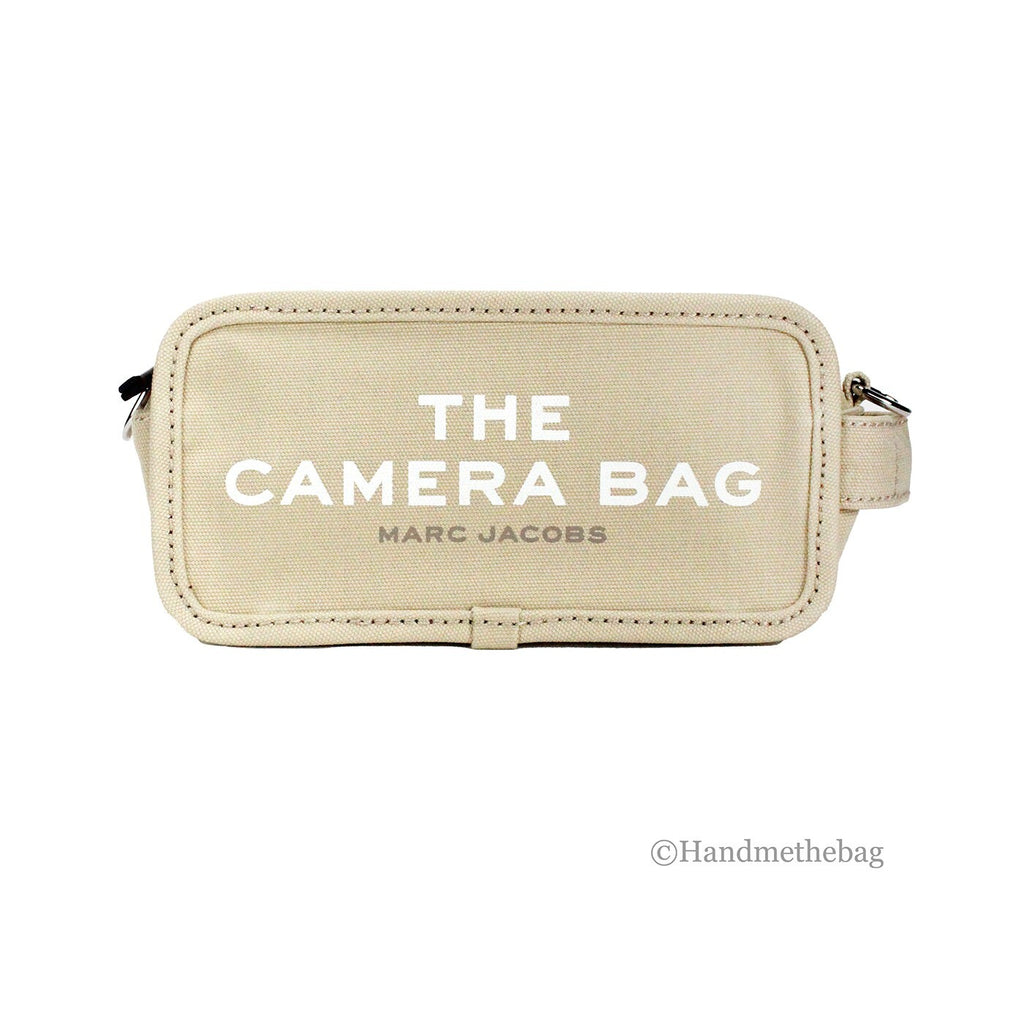 Marc Jacobs The Camera Bag Beige Canvas Umhängetasche