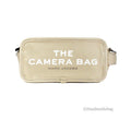 Marc Jacobs The Camera Bag Beige Canvas Umhängetasche