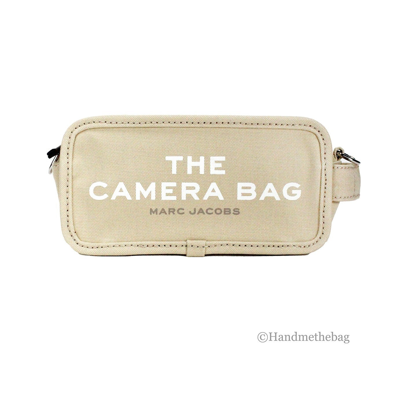 Marc Jacobs The Camera Bag Beige Canvas Umhängetasche