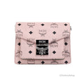 MCM Signature Patricia Leder Mini Flap Lock Umhängetasche