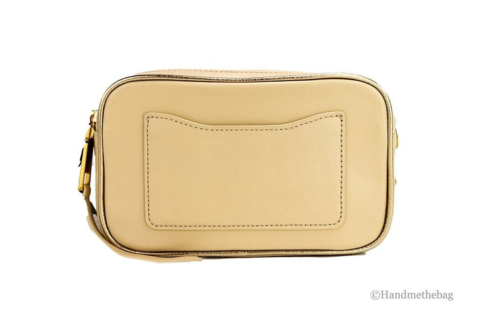 Marc Jacobs The Moto Shot 21 Curds Leder Kamera Umhängetasche