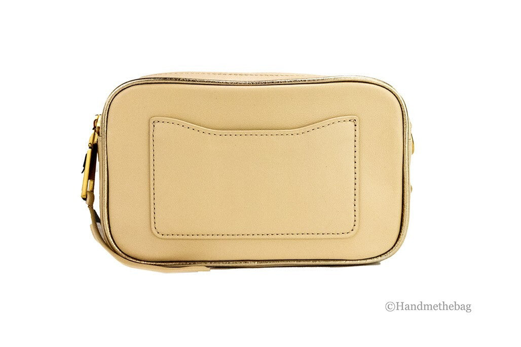Marc Jacobs The Moto Shot 21 Curds Leather Camera Crossbody Bag