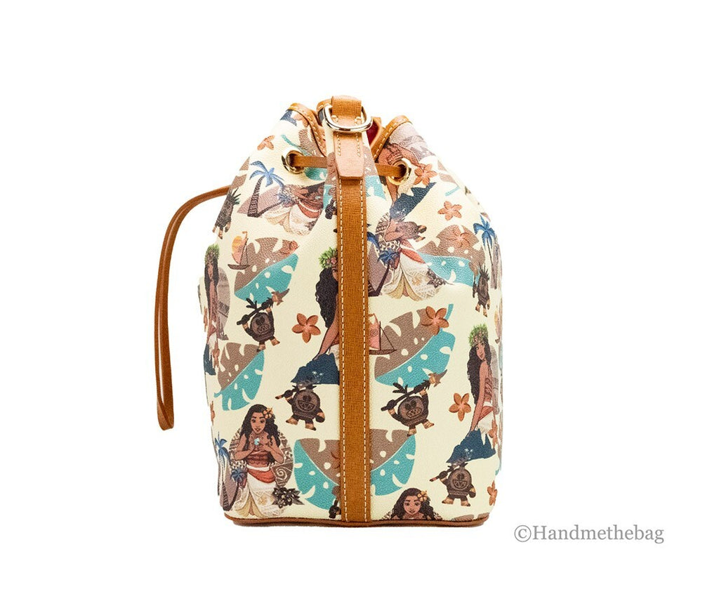 Dooney & Bourke Disney Medium Moana Coated Cotton Shoulder Bag