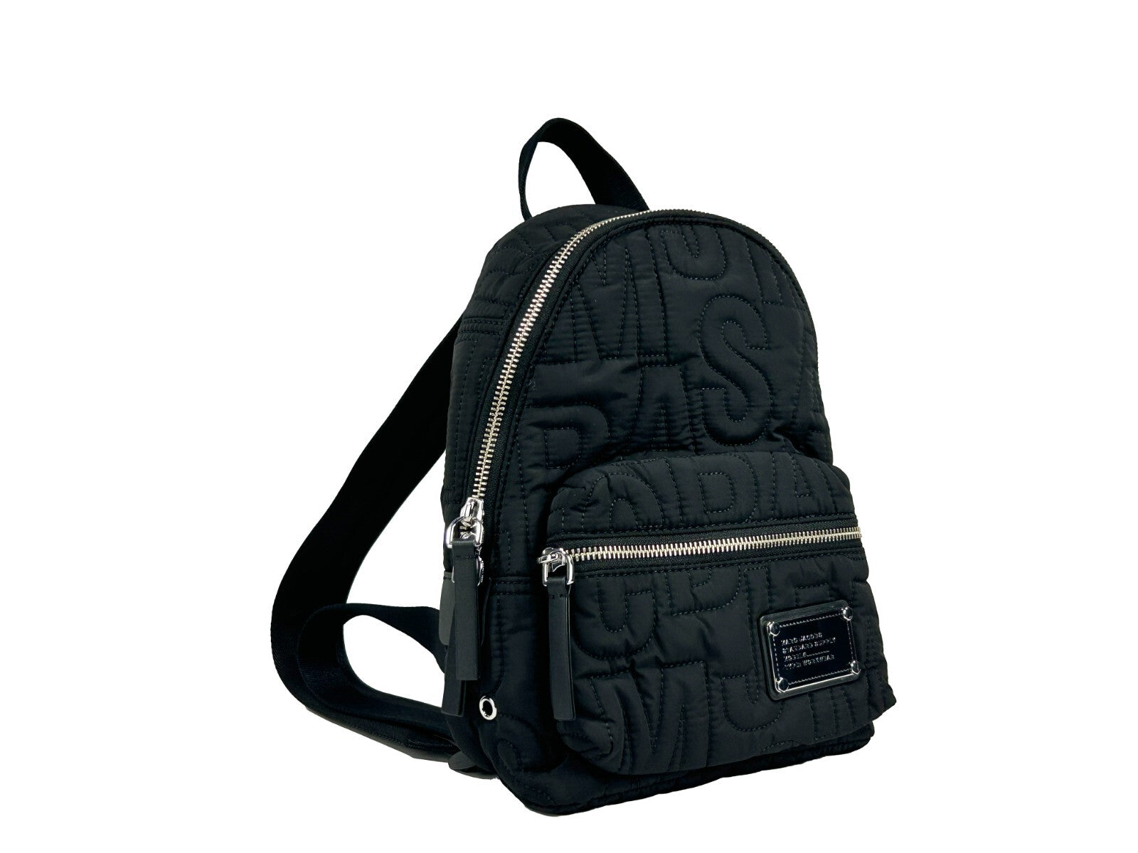 Marc Jacobs Small Black Quilted Backpack