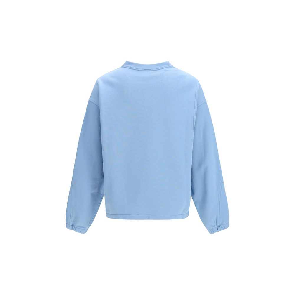 Dolce & Gabbana Blauer Baumwoll-Sweatshirt