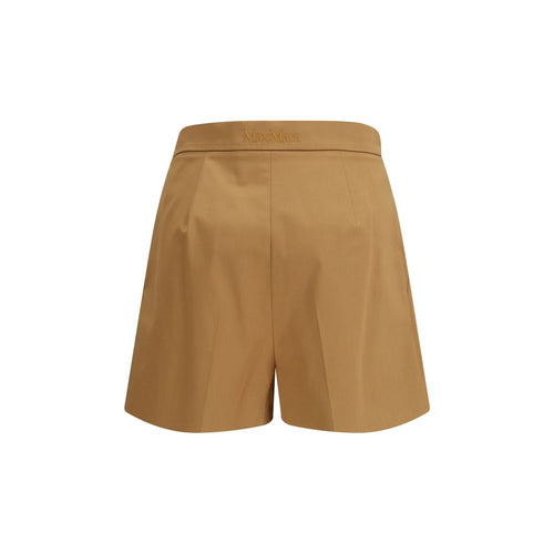 Max Mara Beige Cotton Bermuda Shorts