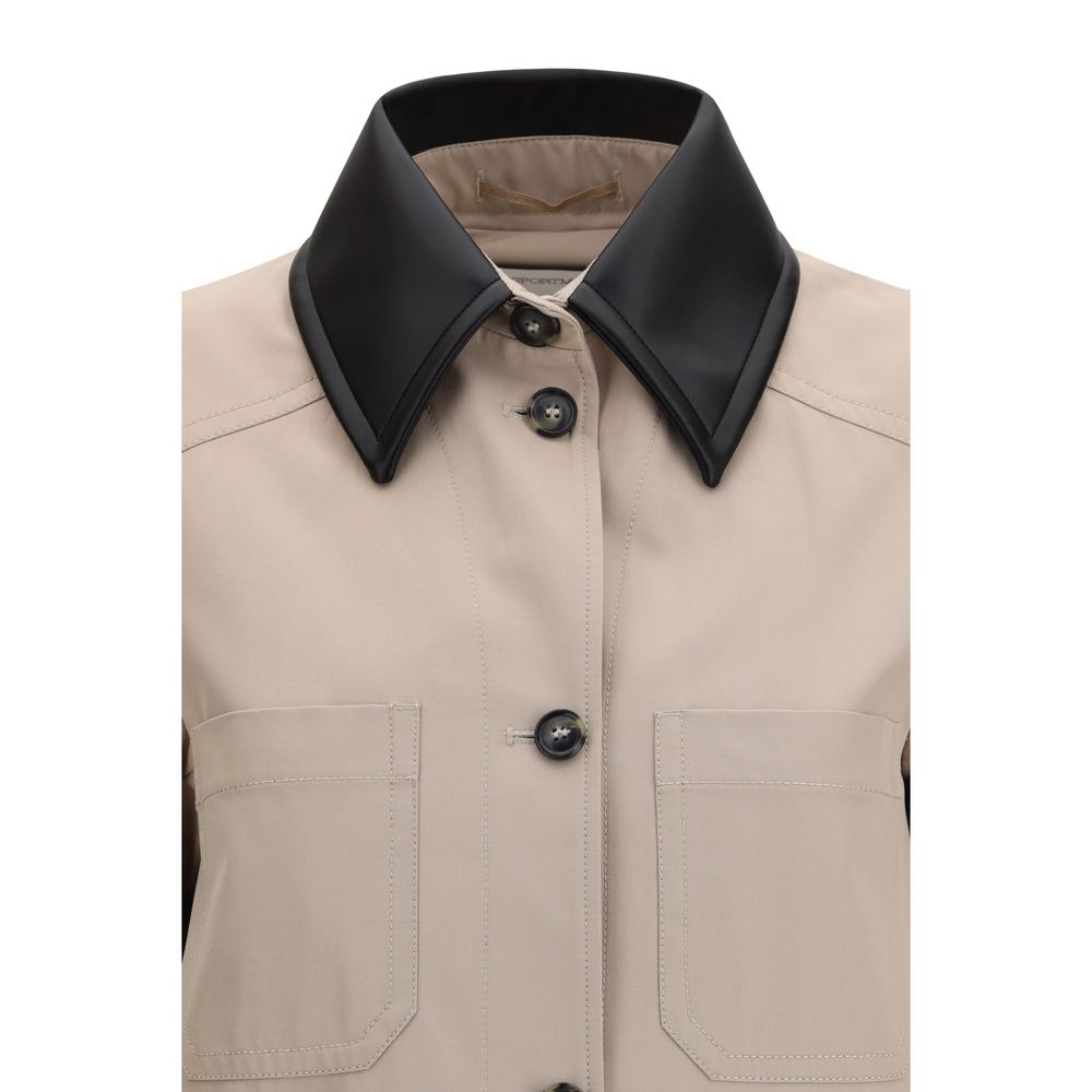 Max Mara Beiger Wollmantel