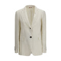 Max Mara Beige Leinenblazer