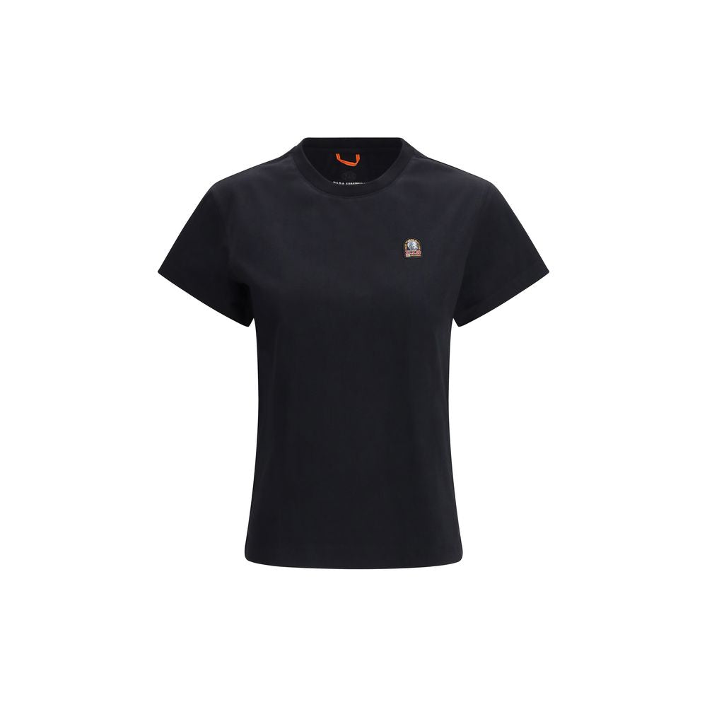 Parajumpers Schwarzes Baumwoll-T-Shirt