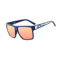Guess Sonnenbrille aus blauem Harz