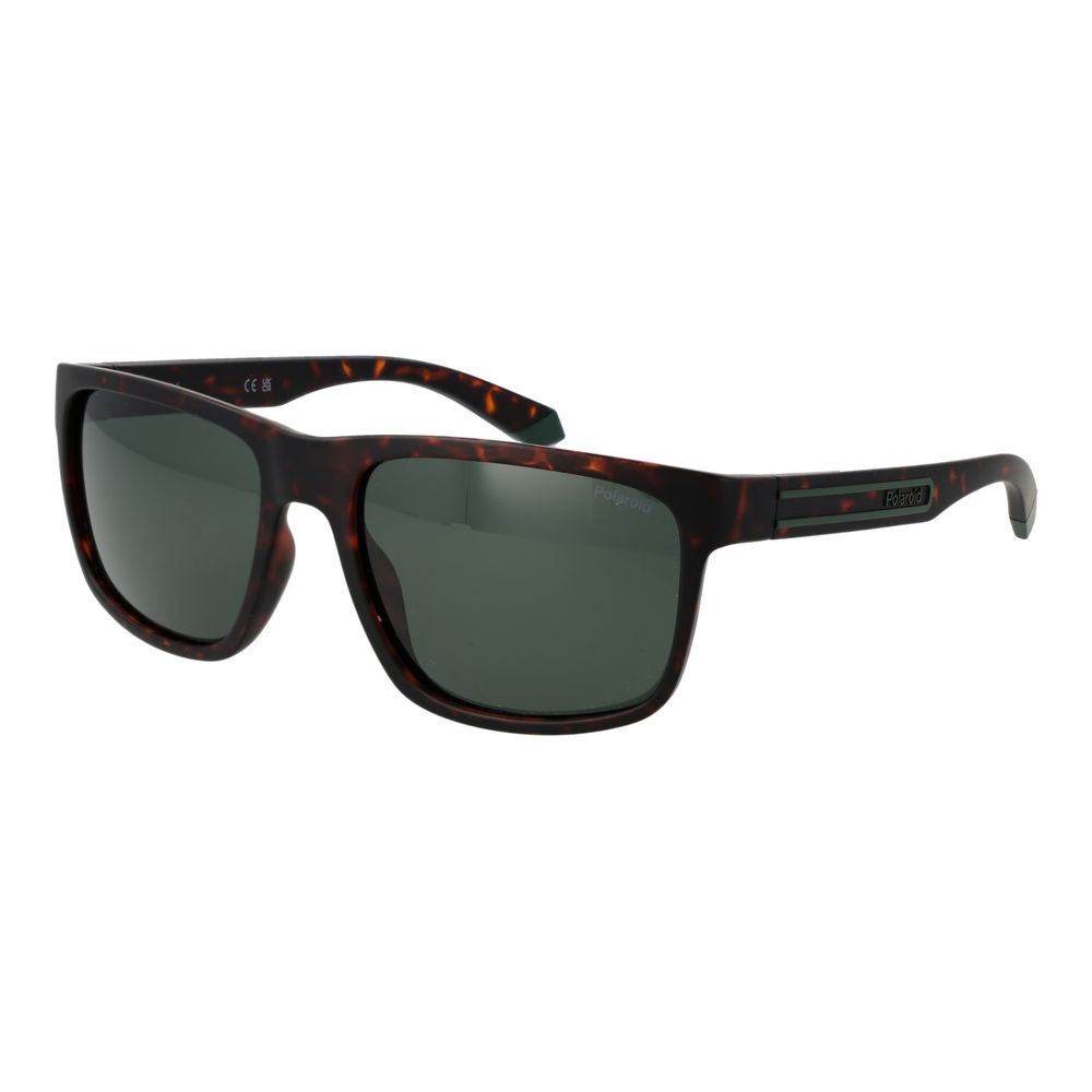 Polaroid Braune Sonnenbrille aus Kunststoff