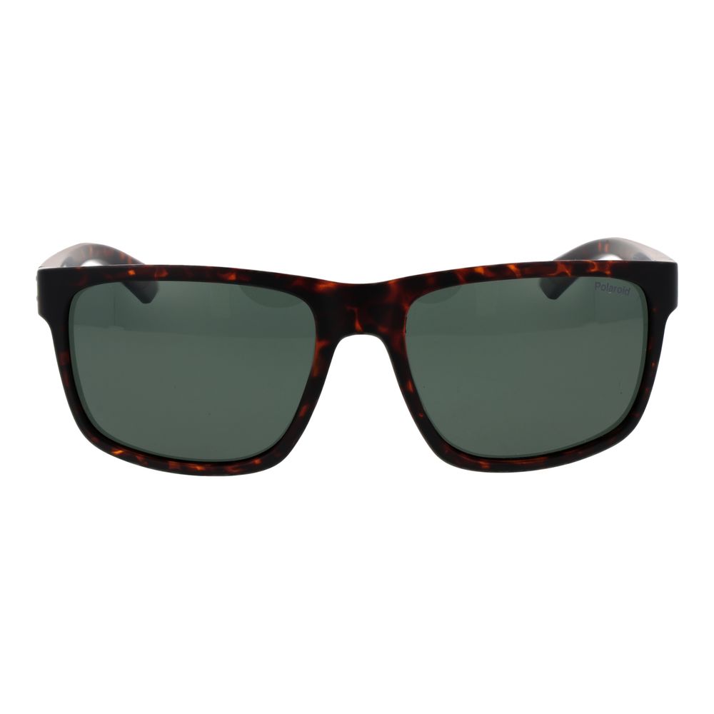 Polaroid Braune Sonnenbrille aus Kunststoff