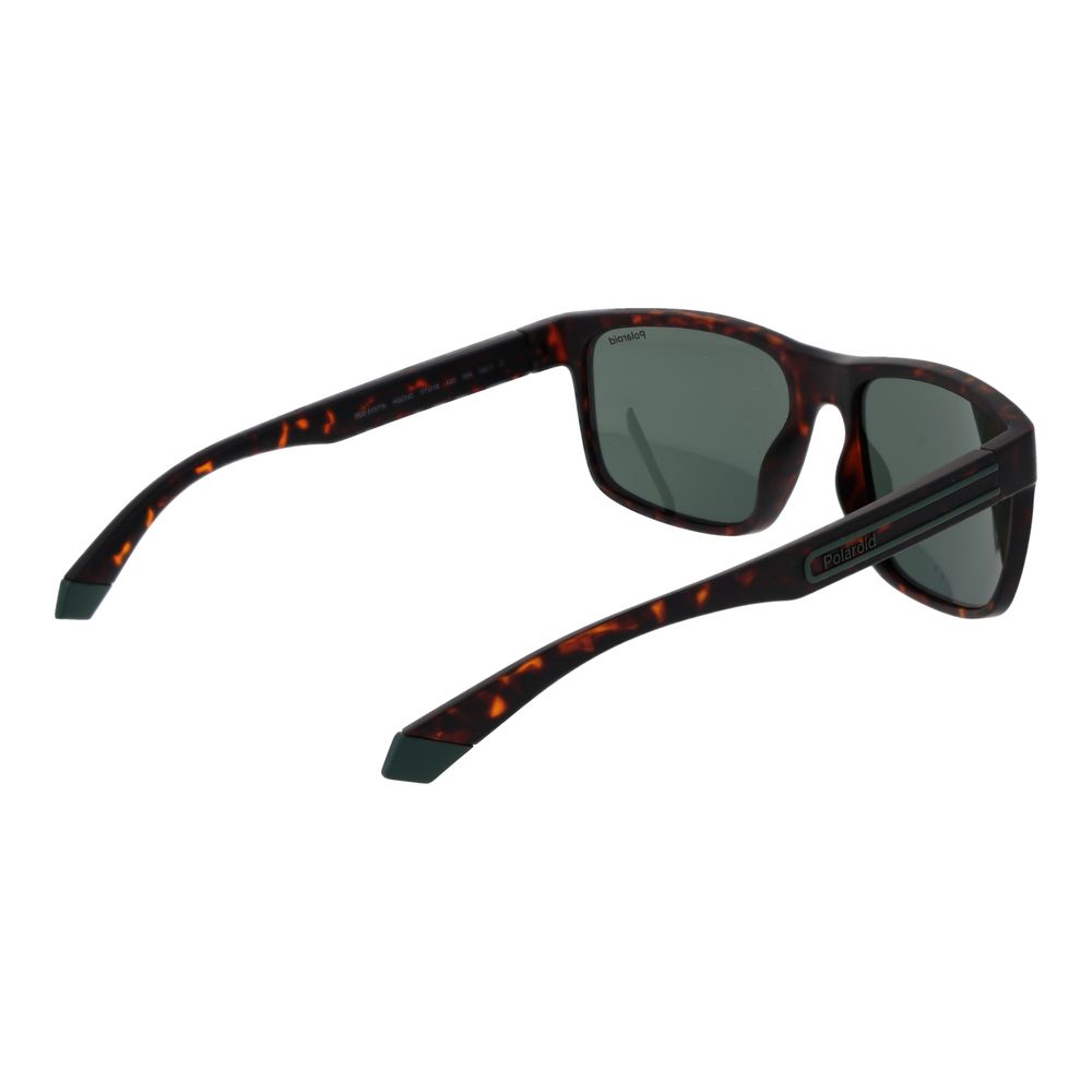 Polaroid Braune Sonnenbrille aus Kunststoff
