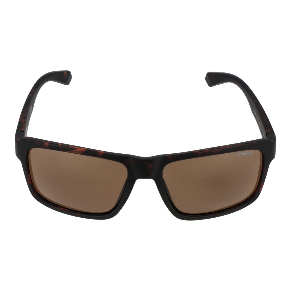 Polaroid Braune Sonnenbrille aus Kunststoff