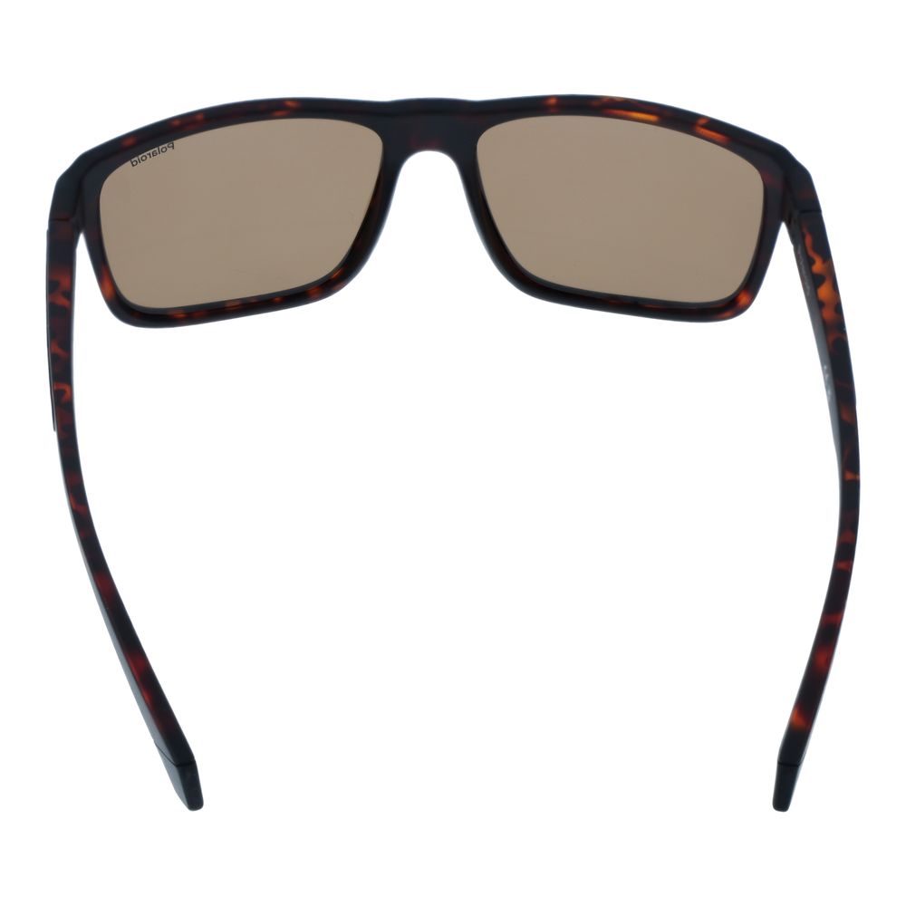 Polaroid Braune Sonnenbrille aus Kunststoff