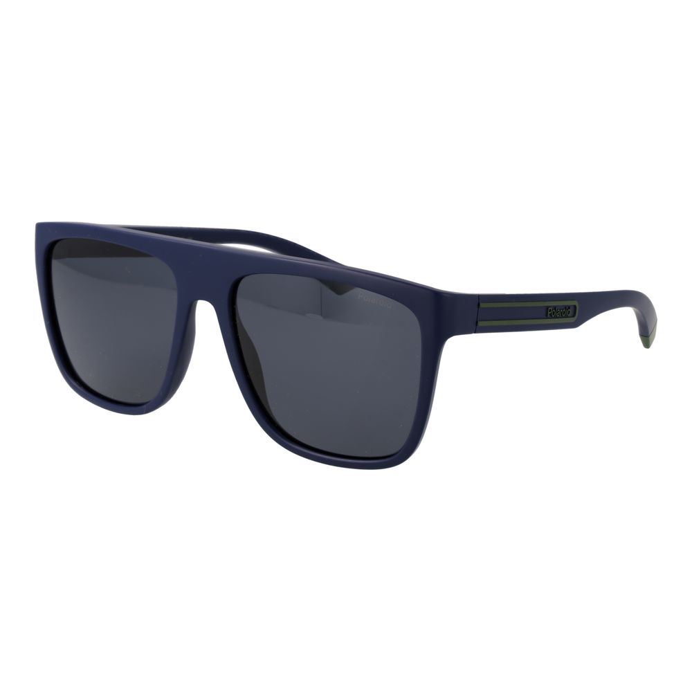 Polaroid Blaue Sonnenbrille aus Kunststoff