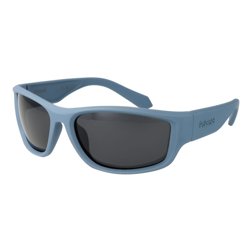 Polaroid Blaue Sonnenbrille aus Kunststoff