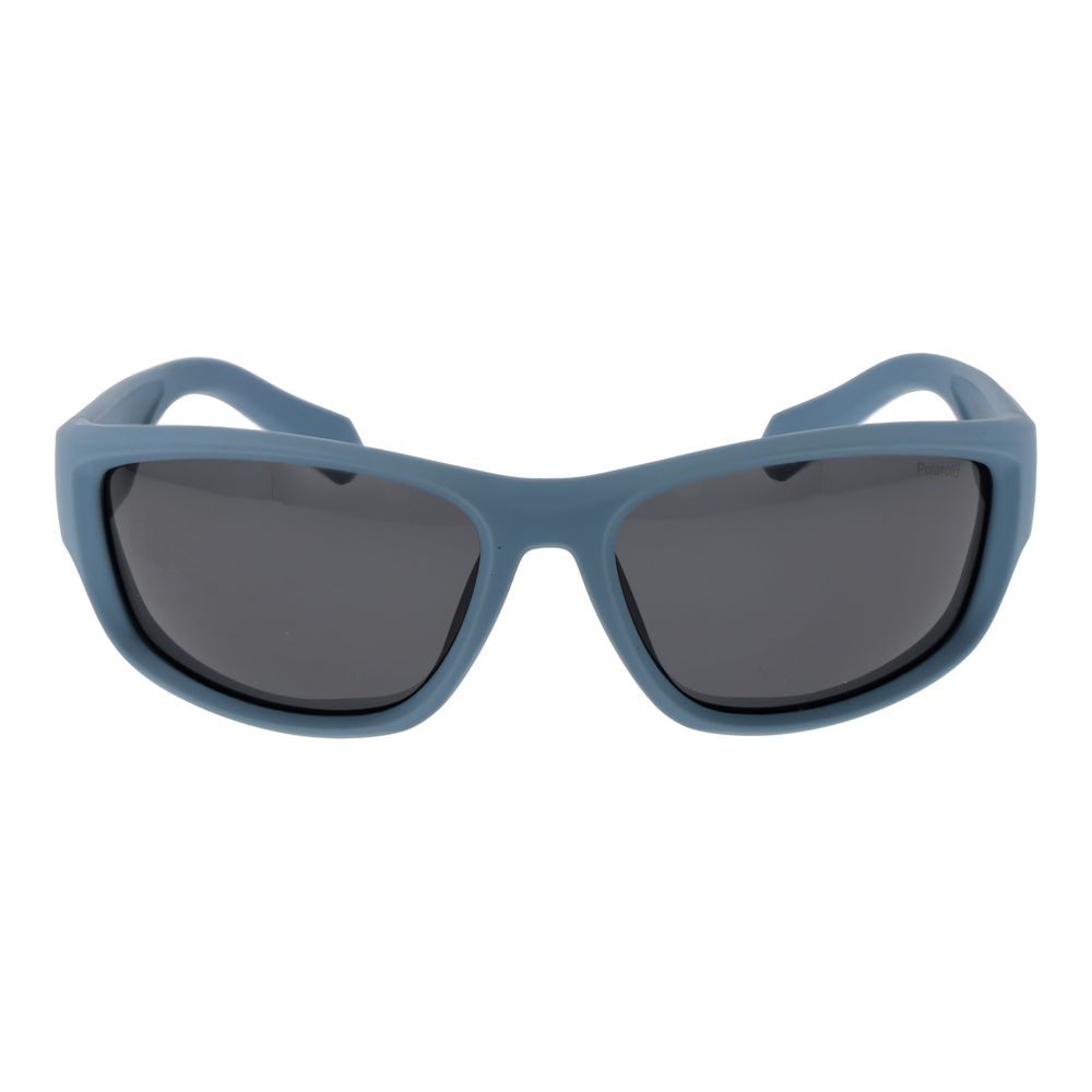 Polaroid Blaue Sonnenbrille aus Kunststoff