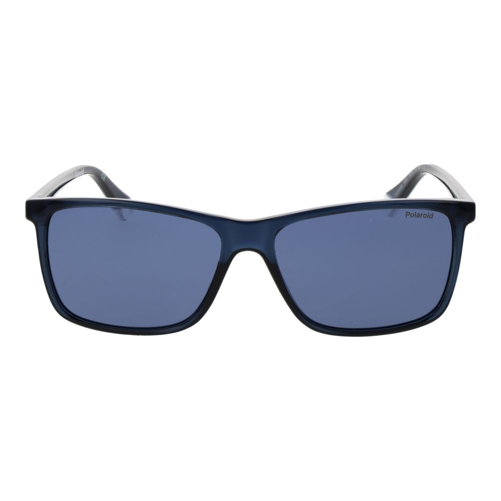 Polaroid Blaue Sonnenbrille aus Kunststoff