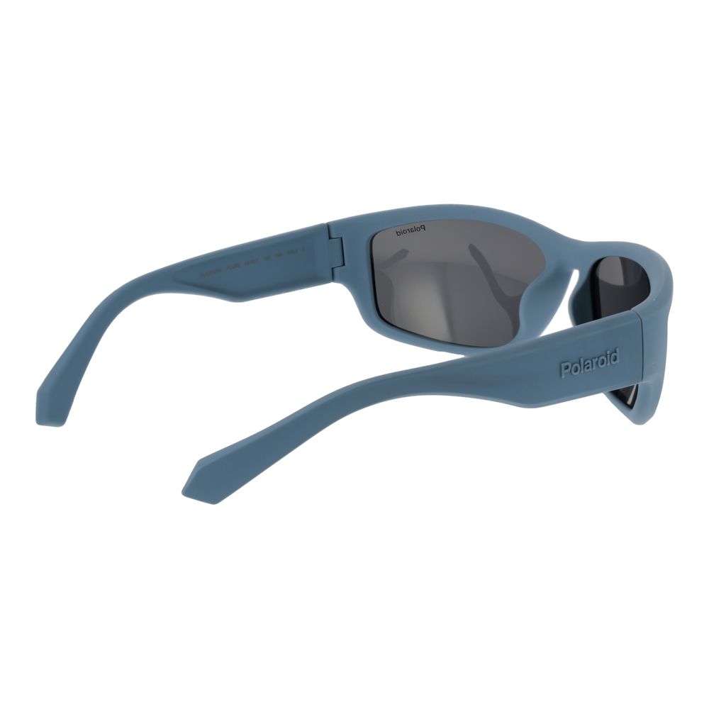Polaroid Blaue Sonnenbrille aus Kunststoff