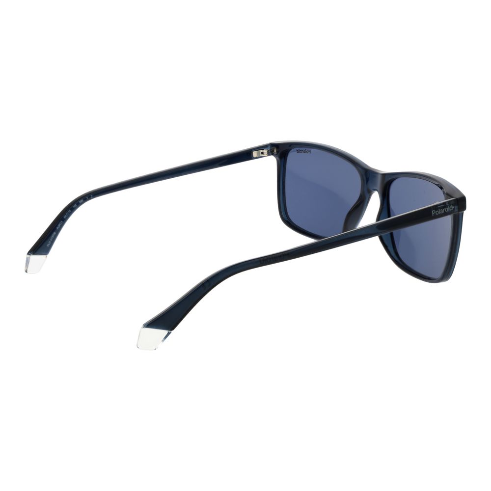 Polaroid Blaue Sonnenbrille aus Kunststoff