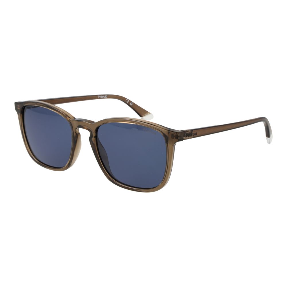 Polaroid Braune Sonnenbrille aus Kunststoff