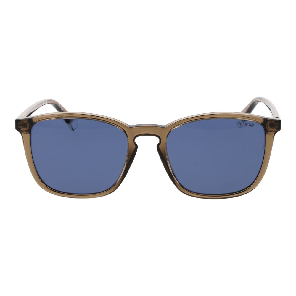 Polaroid Braune Sonnenbrille aus Kunststoff